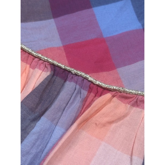 baby B'gosh Baby Girls‎ 100% Cotton Sleeveless Plaid Dress Multi 2T - Picture 5 of 12